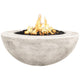 Prism Hardscapes Moderno 5 Concrete Gas Fire Pit, 36-Inch