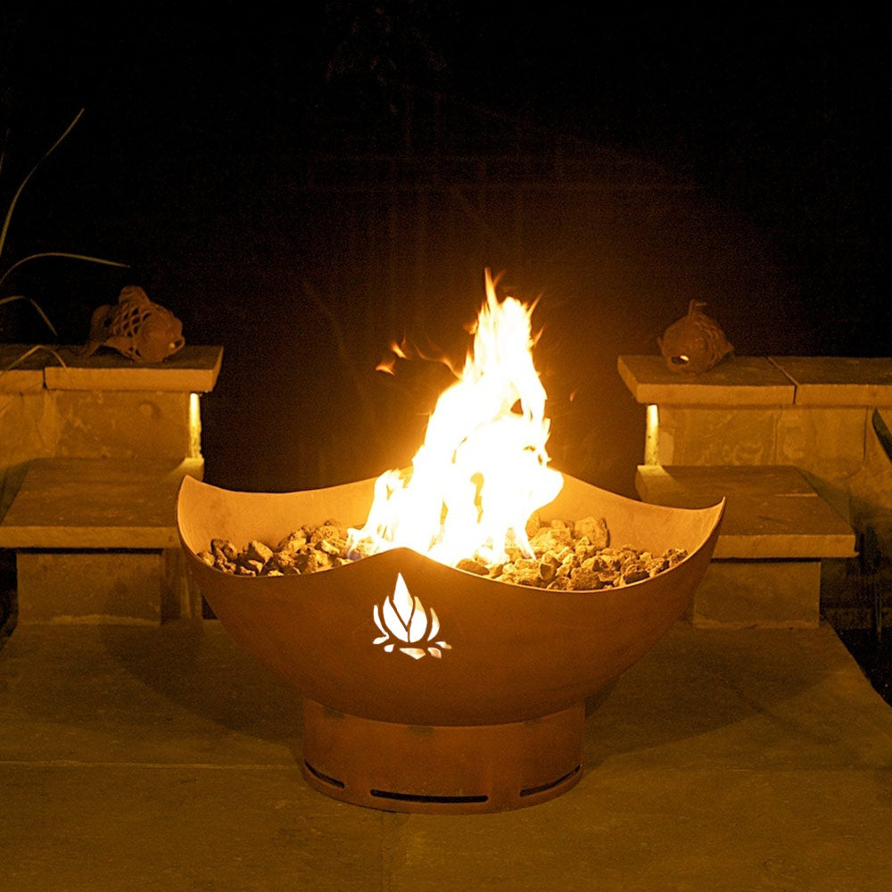 Fire Pit Art NAMC Namaste Gas Fire Pit