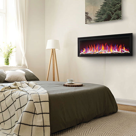 Napoleon Birch Log Set with Rocks for Entice Series Firebox