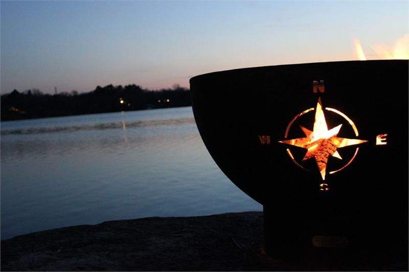 Fire Pit Art Navigator Wood Fire Pit