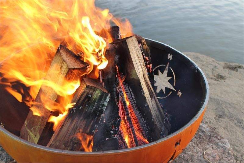 Fire Pit Art Navigator Wood Fire Pit