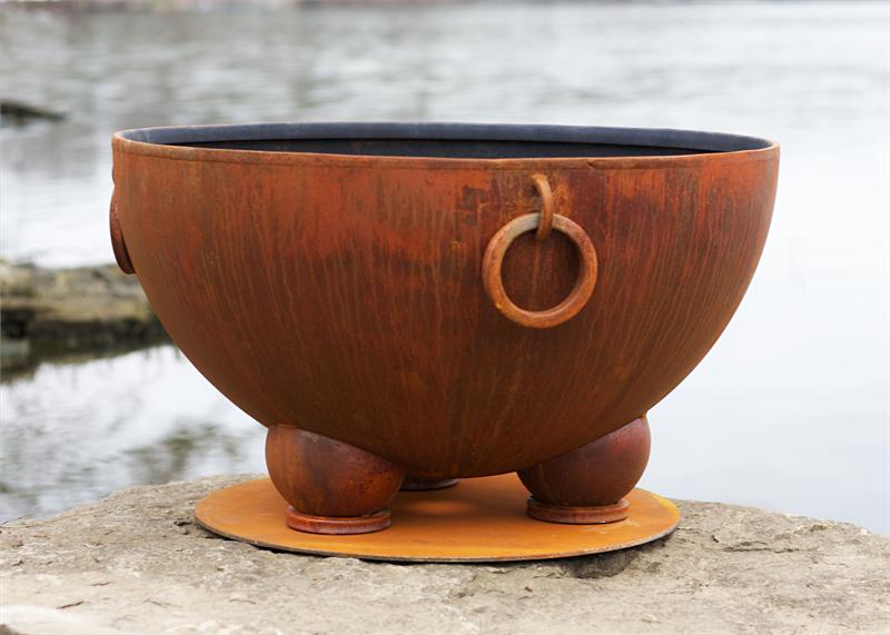 Fire Pit Art Nepal Wood Fire Pit