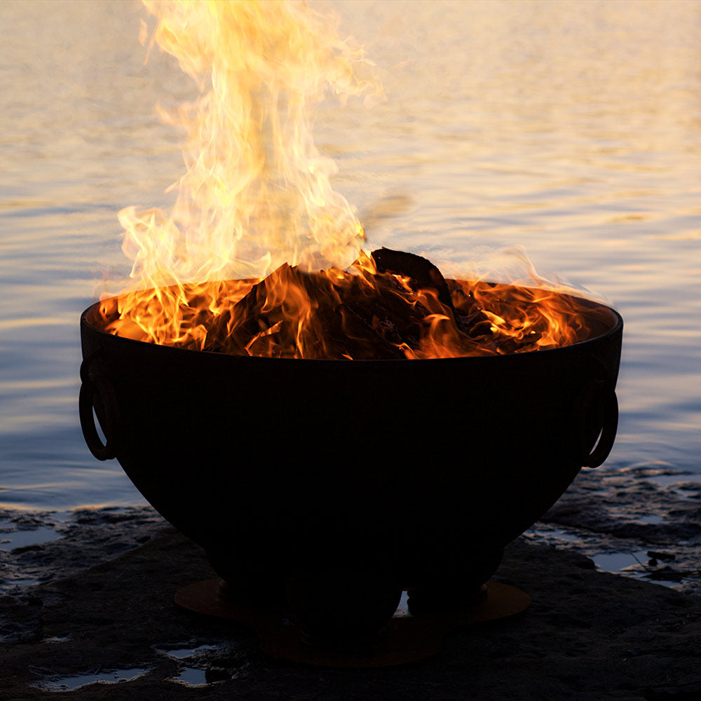 Fire Pit Art Nepal Wood Fire Pit