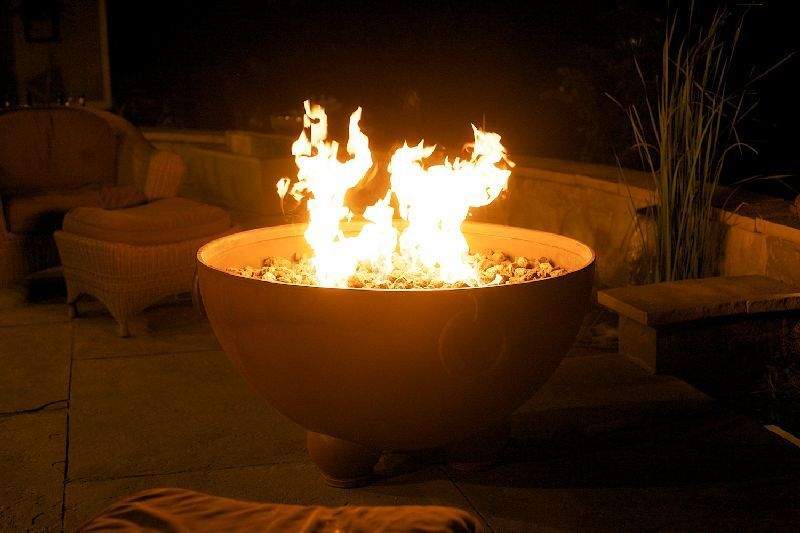 Fire Pit Art NEPC Nepal Gas Fire Pit