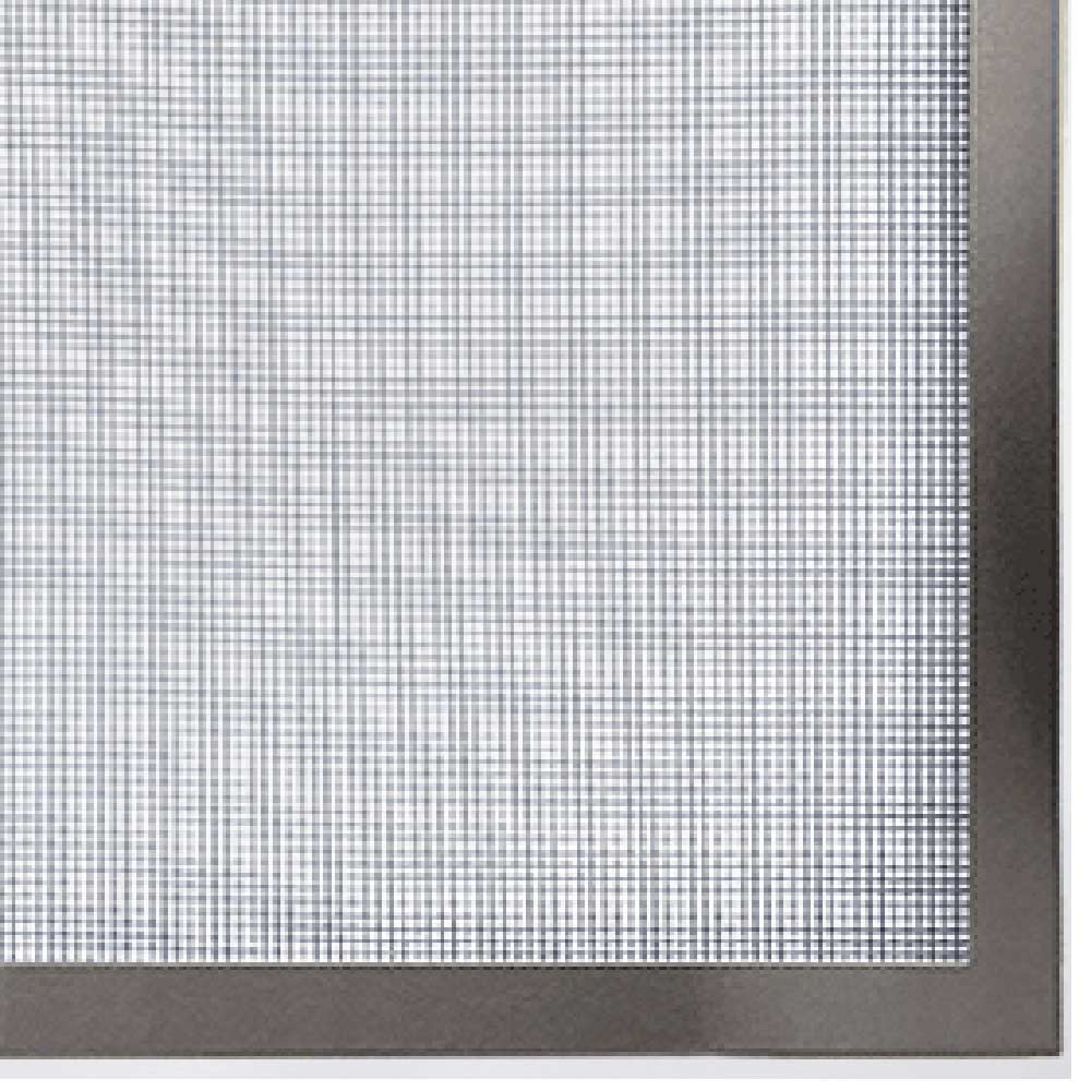 Outdoor Lifestyles Framed Mesh Hang-On Screen for Courtyard 42-Inch Gas Fireplace