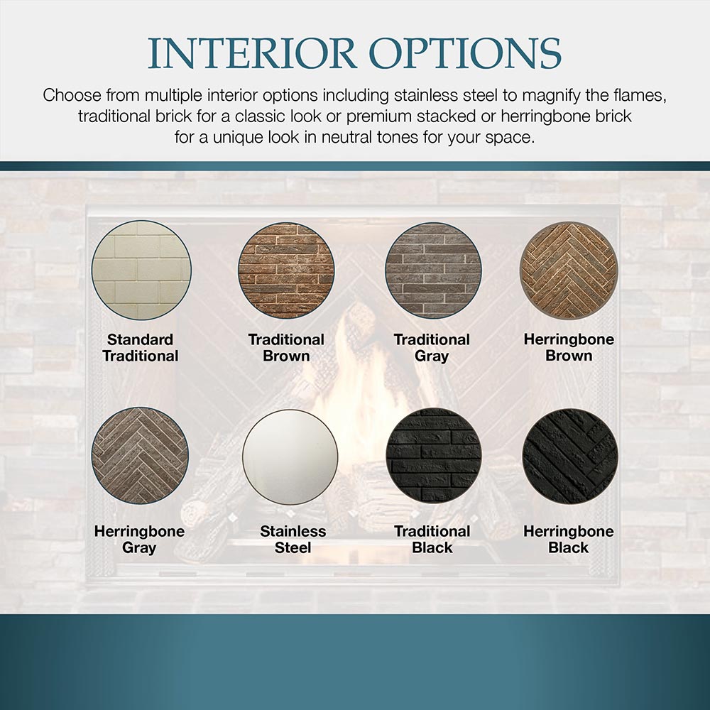 Outdoor Lifestyles Courtyard 42-Inch Outdoor Gas Fireplace