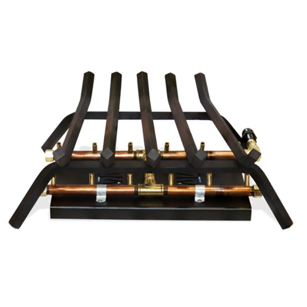 Warming Trends Outdoor Fireplace Kit, H-Style Crossfire Burner