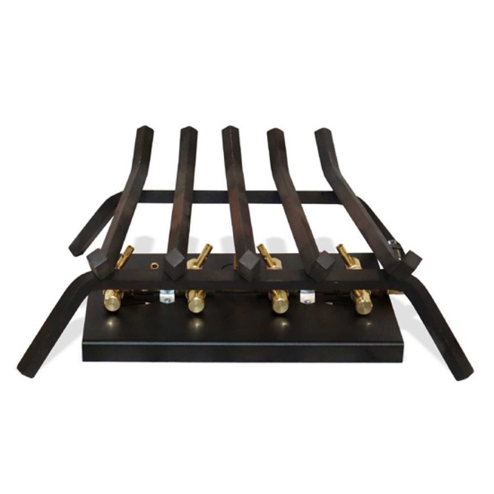 Warming Trends Outdoor Fireplace Kit, Tree-Style Crossfire Burner