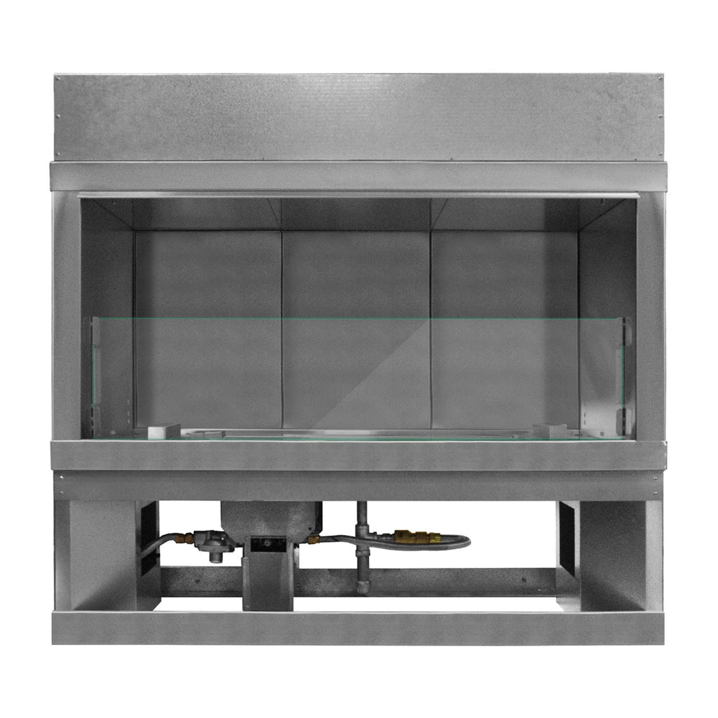 Firegear OFP-48LECO-LED Kalea Bay Linear Outdoor Fireplace, 48-Inch