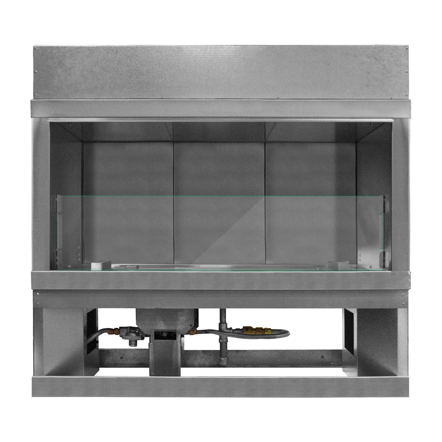 Firegear OFP-48LECO-LED Kalea Bay Linear Outdoor Fireplace, 48-Inch