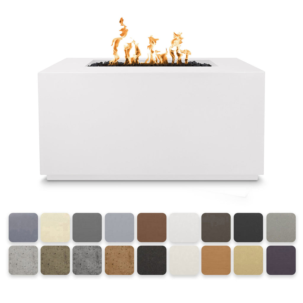 TOP Fires by The Outdoor Plus Pismo 48x24-Inch Linear Concrete Gas Fire Pit
