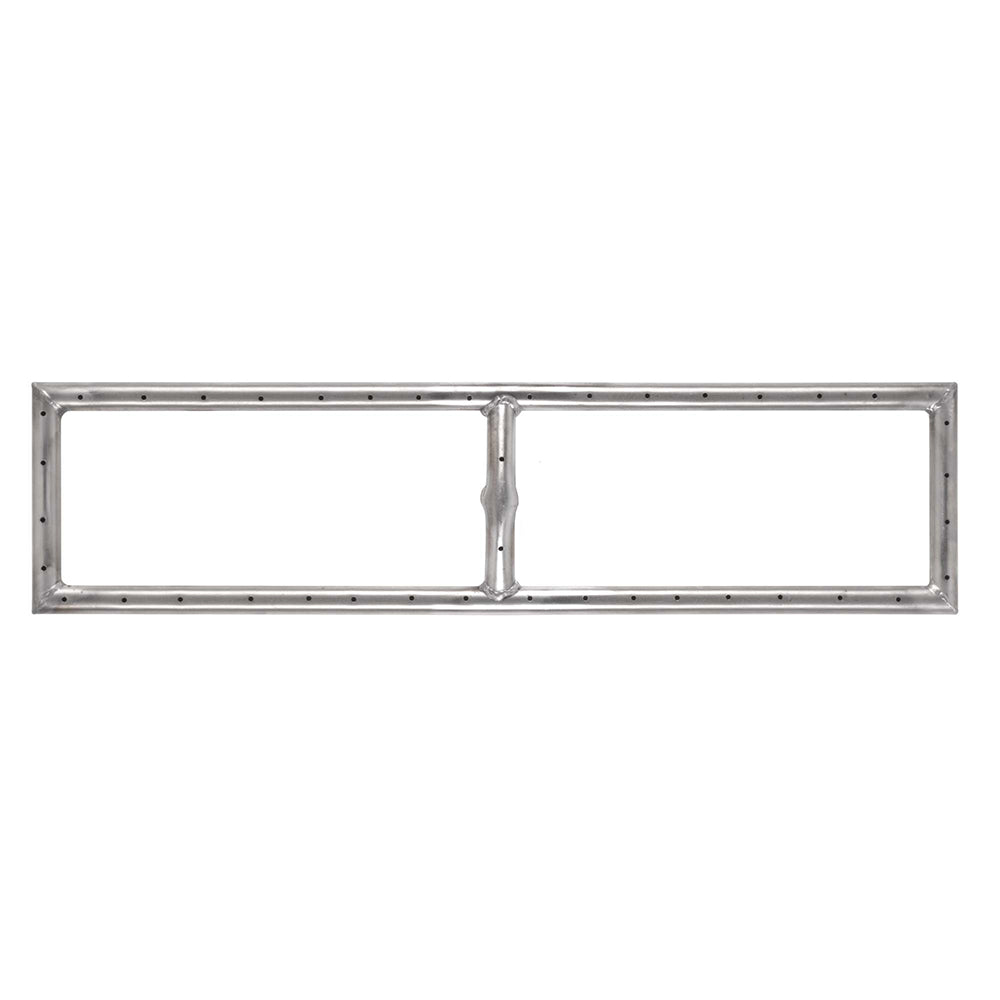 The Outdoor Plus OPT-301x Stainless Steel Rectangle Gas Fire Pit Burner