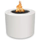 TOP Fires by The Outdoor Plus Beverly 30-Inch Round Powder Coated Steel Gas Fire Pit