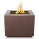 TOP Fires by The Outdoor Plus Forma 30x30-Inch Square Powder Coated Steel Gas Fire Pit