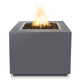 TOP Fires by The Outdoor Plus Forma 60x60-Inch Square Powder Coated Steel Gas Fire Pit