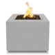 TOP Fires by The Outdoor Plus Forma 42x42-Inch Square Powder Coated Steel Gas Fire Pit