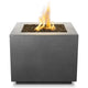 TOP Fires by The Outdoor Plus Forma 60x60-Inch Square Powder Coated Steel Gas Fire Pit