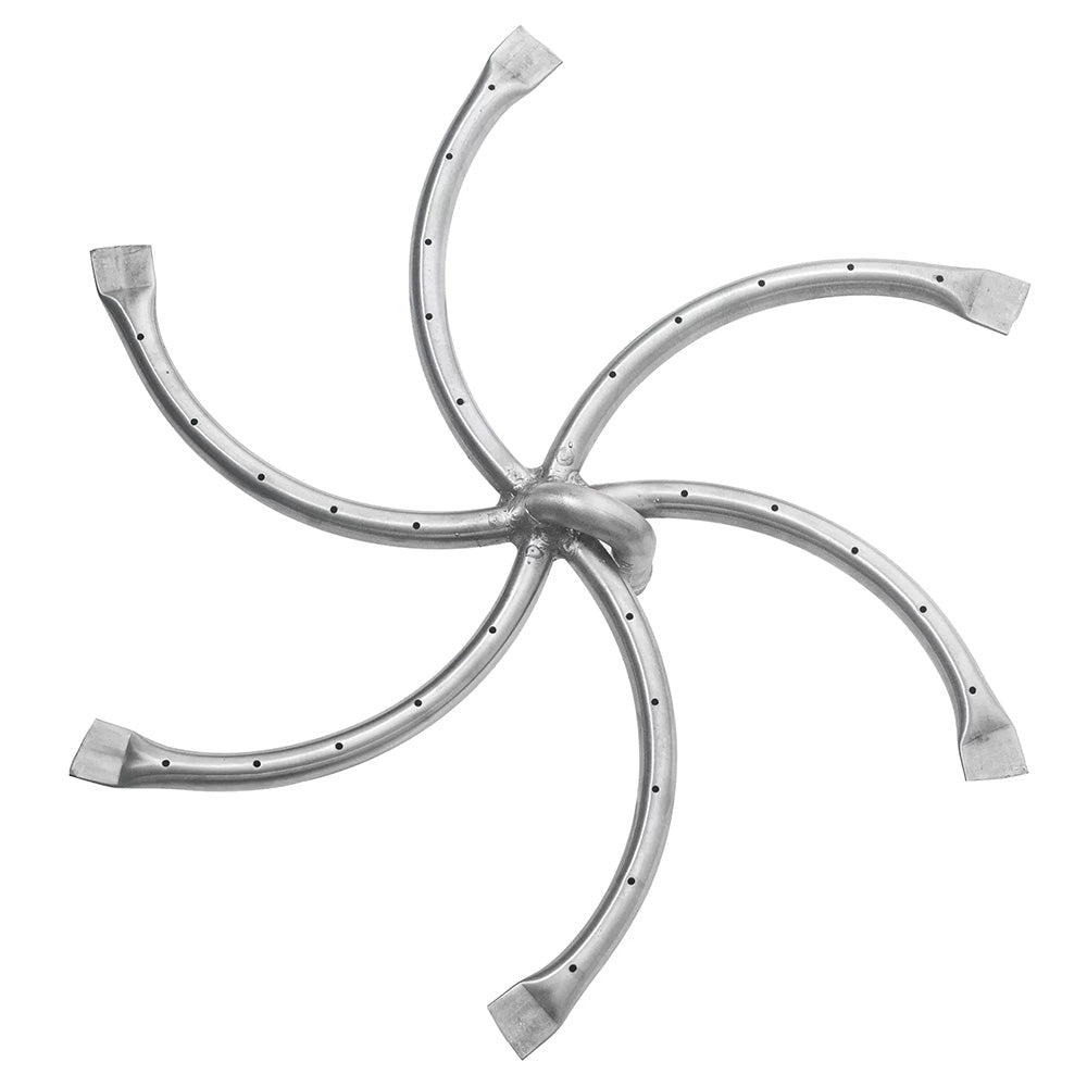 The Outdoor Plus OPT-3Sxx Stainless Steel Triple S Star Gas Fire Pit Burner
