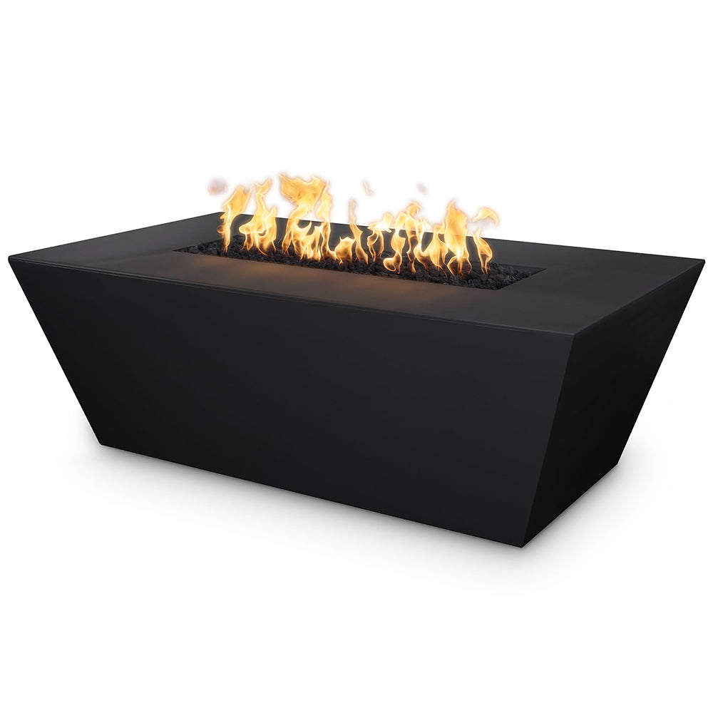 TOP Fires by The Outdoor Plus Angelus 60x36-Inch Linear Concrete Gas Fire Pit