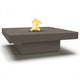 TOP Fires by The Outdoor Plus Balboa 48x48-Inch Square Concrete Gas Fire Pit