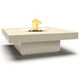 TOP Fires by The Outdoor Plus Balboa 48x48-Inch Square Concrete Gas Fire Pit