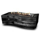 TOP Fires by The Outdoor Plus OPT-BGSR72x Big Sur Wood Grain Fire Pit, 72x28-Inches