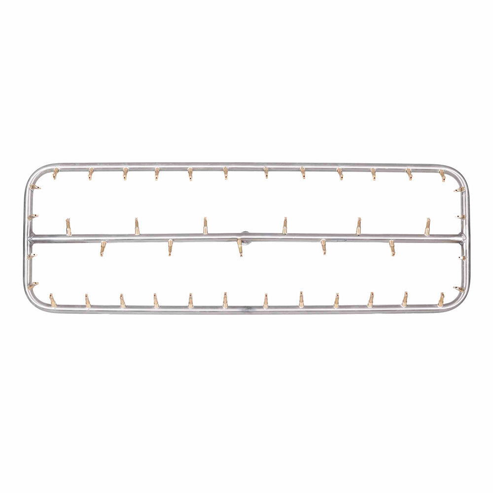 The Outdoor Plus Stainless Steel Rectangle Bullet Burner