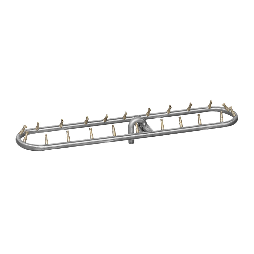 The Outdoor Plus Stainless Steel Rectangle Bullet Burner