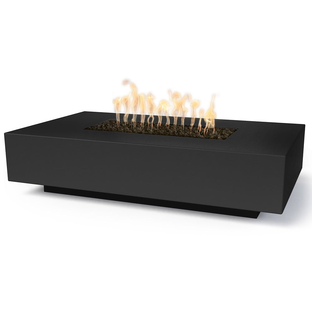 TOP Fires by The Outdoor Plus Cabo 56x38-Inch Linear Concrete Gas Fire Pit