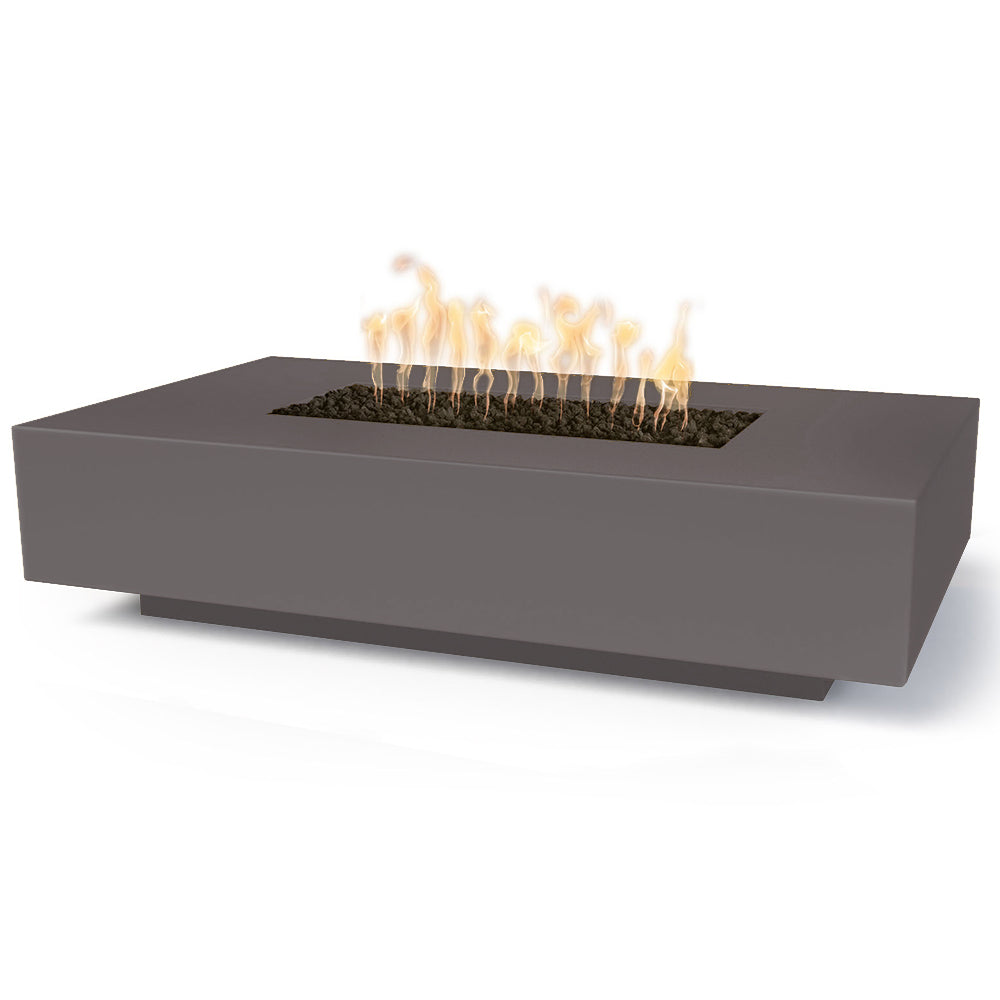 TOP Fires by The Outdoor Plus Cabo 56x38-Inch Linear Concrete Gas Fire Pit