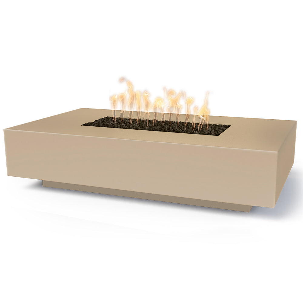 TOP Fires by The Outdoor Plus Cabo 56x38-Inch Linear Concrete Gas Fire Pit