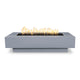 TOP Fires by The Outdoor Plus Coronado 96x28-Inch Linear Powder Coated Steel Gas Fire Pit