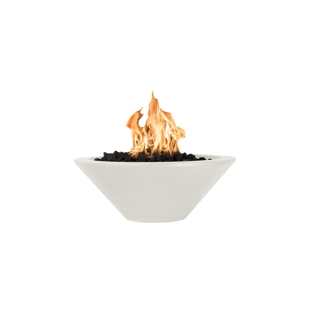 TOP Fires by The Outdoor Plus Cazo Round Concrete Gas Fire Bowl
