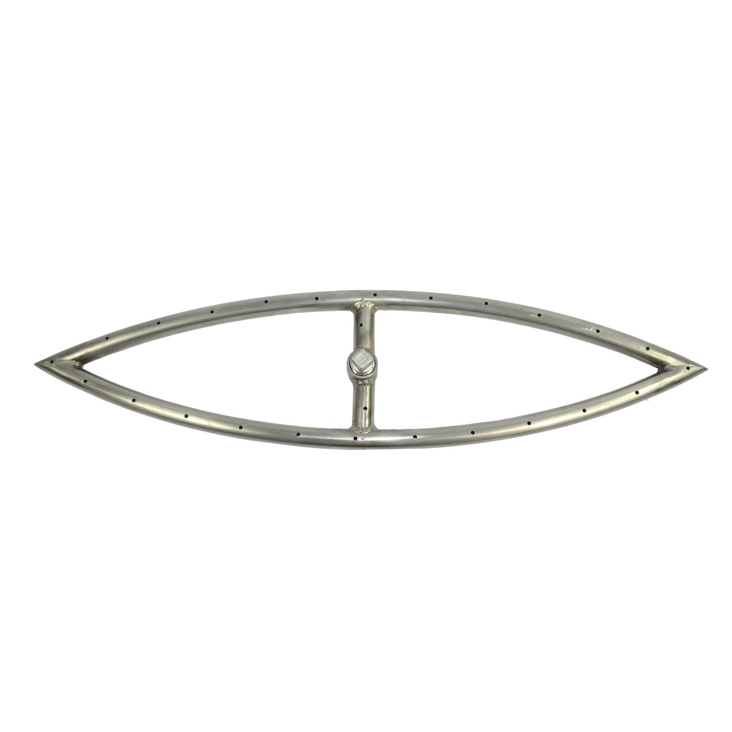 The Outdoor Plus OPT-FExx Stainless Steel Fish Eye Gas Fire Pit Burner