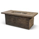TOP Fires by The Outdoor Plus OPT-GRVWG60x Grove Wood Grain Fire Pit, 60x28-Inches