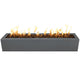 TOP Fires by The Outdoor Plus Eaves 72x10-Inch Linear Powder Coated Steel Gas Fire Pit