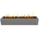 TOP Fires by The Outdoor Plus Eaves 72x10-Inch Linear Powder Coated Steel Gas Fire Pit