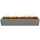 TOP Fires by The Outdoor Plus Eaves 72x10-Inch Linear Powder Coated Steel Gas Fire Pit