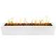 TOP Fires by The Outdoor Plus Eaves 60x10-Inch Linear Powder Coated Steel Gas Fire Pit