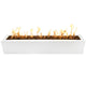 TOP Fires by The Outdoor Plus Eaves 72x10-Inch Linear Powder Coated Steel Gas Fire Pit