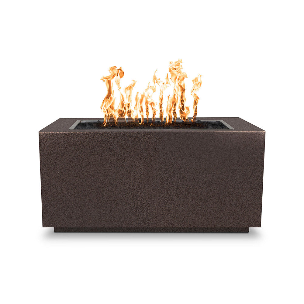 TOP Fires by The Outdoor Plus Pismo 60x24-Inch Linear Powder Coated Steel Gas Fire Pit