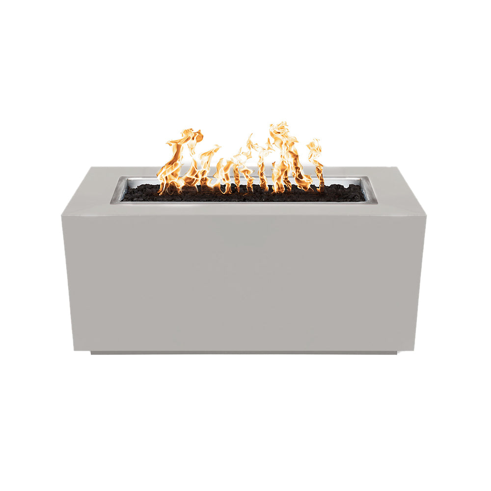 TOP Fires by The Outdoor Plus Pismo 60x24-Inch Linear Powder Coated Steel Gas Fire Pit