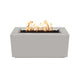 TOP Fires by The Outdoor Plus Pismo 60x24-Inch Linear Powder Coated Steel Gas Fire Pit