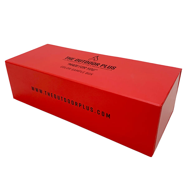 The Outdoor Plus Complete Colors Sample Box (OPT-RED) – Firepits