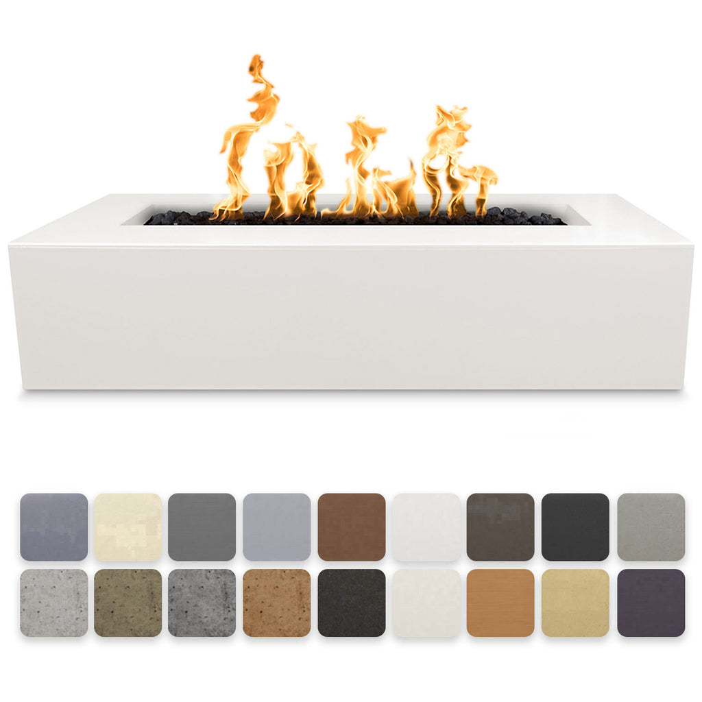 TOP Fires by The Outdoor Plus Regal Linear Concrete Gas Fire Pit