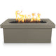 TOP Fires by The Outdoor Plus Ramona 60x24-Inch Linear Concrete Gas Fire Pit