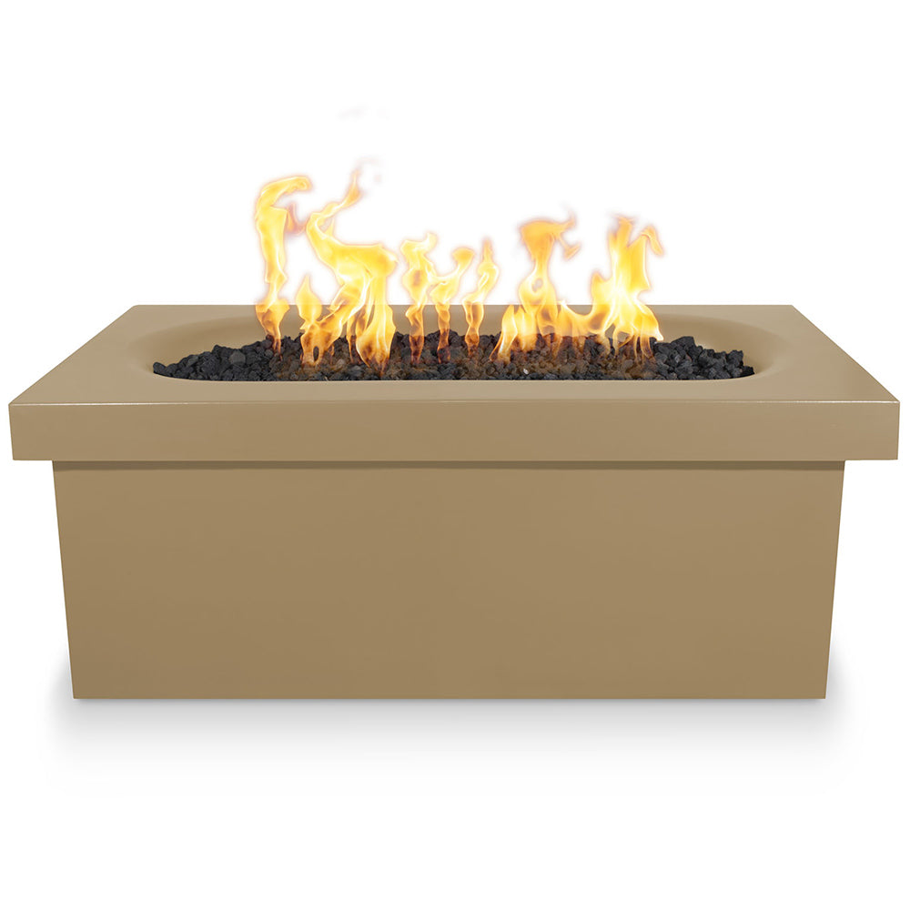 TOP Fires by The Outdoor Plus Ramona 60x24-Inch Linear Concrete Gas Fire Pit