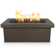TOP Fires by The Outdoor Plus Ramona 60x24-Inch Linear Concrete Gas Fire Pit