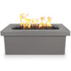 TOP Fires by The Outdoor Plus Ramona 60x24-Inch Linear Concrete Gas Fire Pit