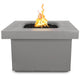 TOP Fires by The Outdoor Plus Ramona 36x36-Inch Square Concrete Gas Fire Pit